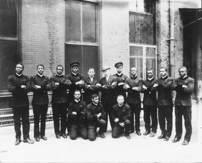 Staff of the Oriental Hotel, Dallas by American Photographer